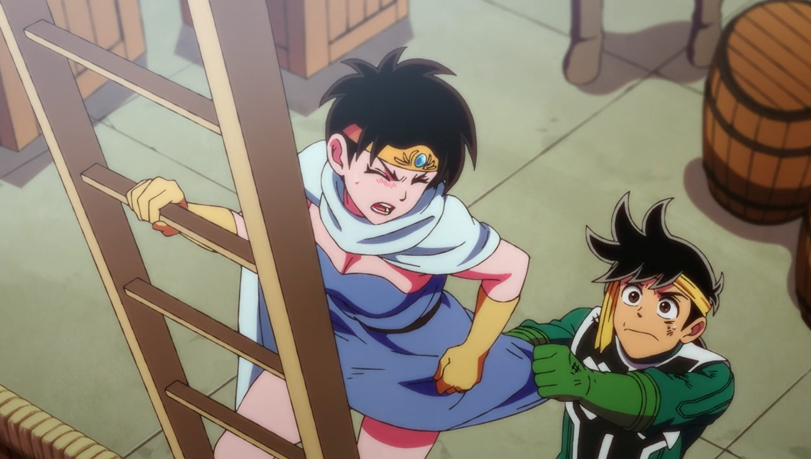 アニメ44話 氷河に消えた勇者 キルバーン、ポップの暗殺を2回逃す。マリンのパンツは現れず｜ドラゴンクエスト ダイの大冒険 応援ブログ